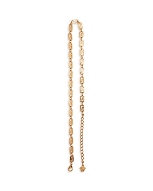 Versace Greca Goddess Chain Belt In  Gold/gold