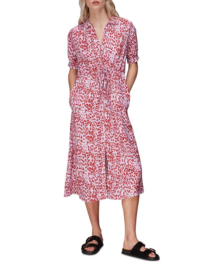 whistles cheetah dress