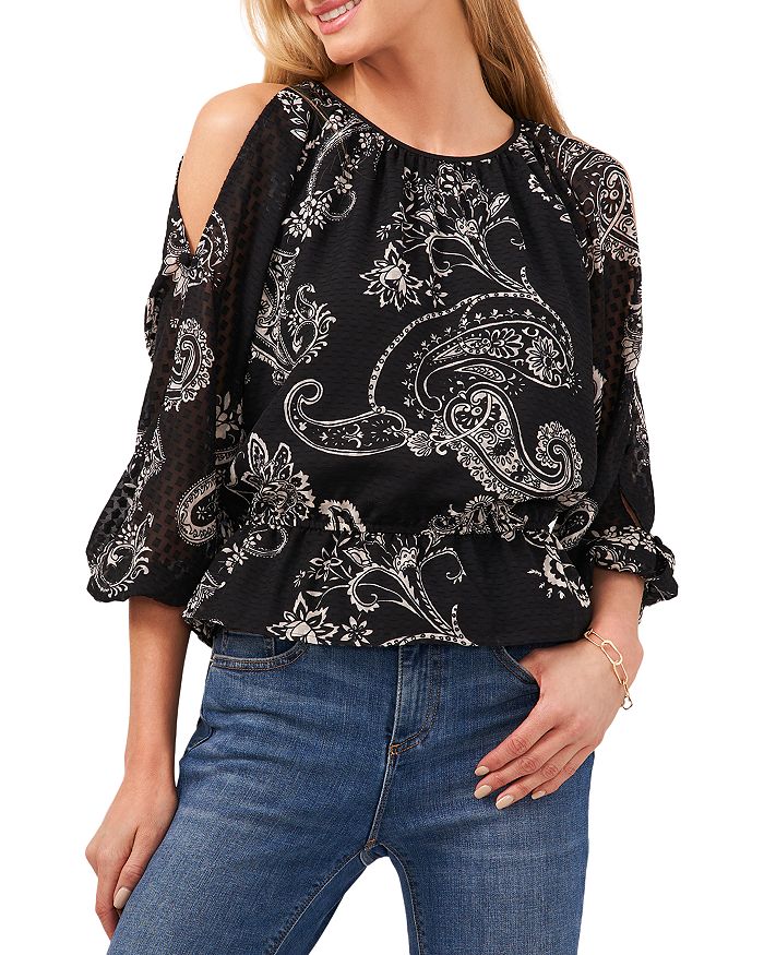 Vince camuto discount cold shoulder top