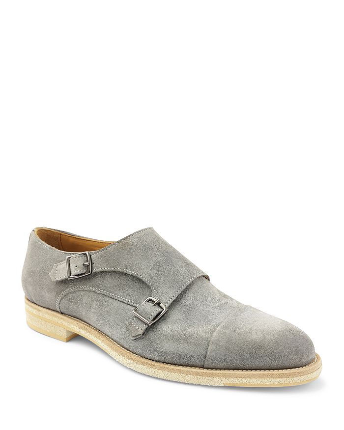 Bruno Magli Men s Maurizio Double Buckle Monk Strap Loafers