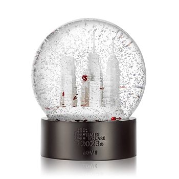 Waterford Times Square 2023 Gift of Love Snow Globe | Bloomingdale's