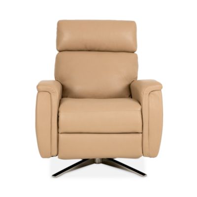 Gordon Leather Power Swivel Recliner