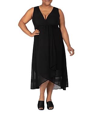 STANDARDS & PRACTICES STANDARDS & PRACTICES PLUS SLEEVELESS MAXI DRESS