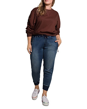 Standards & Practices Candice Denim Joggers In Imperial