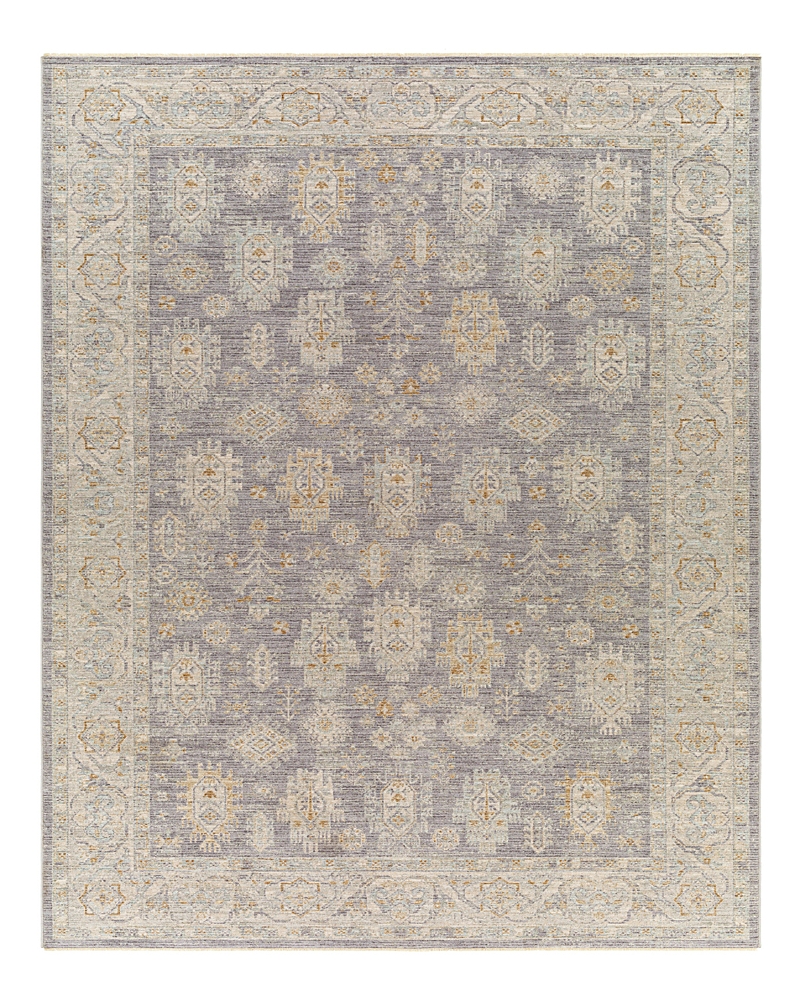 Surya Avant Garde Avt-2341 6'7" X 9'6" Area Rug In Gray/cream