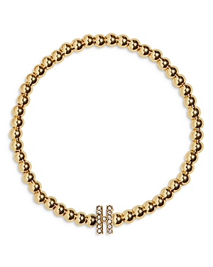Baublebar Pisa Initial Beaded Bracelet In H