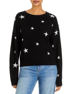AQUA AQUA Star Intarsia Cashmere 
