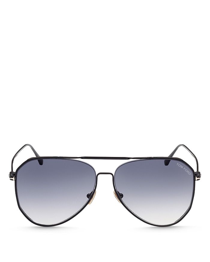 Tom Ford Gradient Aviator Sunglasses, 60mm | Bloomingdale's