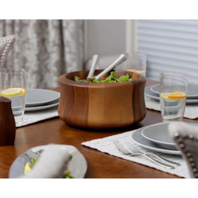 Nara Salad Bowl &amp; Servers