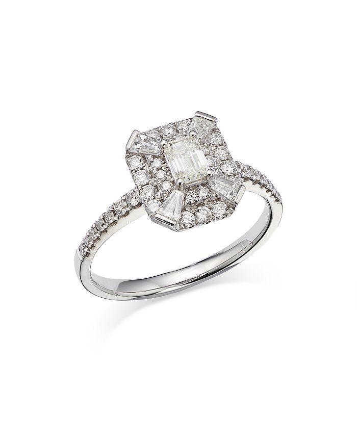 Bloomingdale's Diamond Mosaic Ring in 14k White Gold, 0.95 ct. t.w