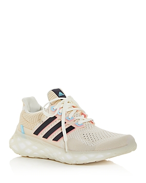 Adidas Originals Womens Adidas Ultraboost Web Dna Running Shoes In Off White/legend Ink/bliss Blue