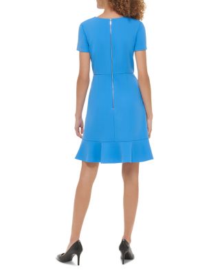 midi elegant floral dresses for wedding guests Jane Summers Zoey Blue & White Strapless Midi Bridal Shower & Wedding Guest Dress 2 / Blue Print , female , adult main image 1