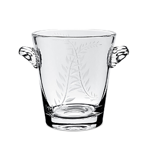 William Yeoward Crystal Country Jasmine Ice Bucket With Tongs In Clear