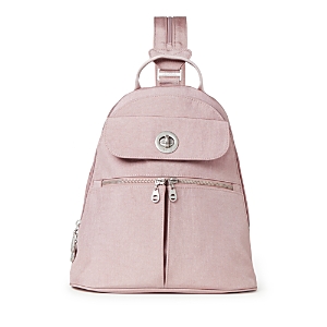 Shop Baggallini Naples Convertible Backpack In Blush Shimmer
