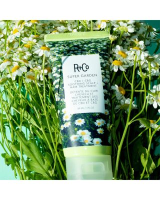 Super Garden CBD + CBG Soothing Scalp + Hair Treatment 3 oz.