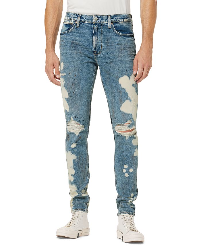 Hudson Zack Thrashed Skinny Jeans | Bloomingdale's
