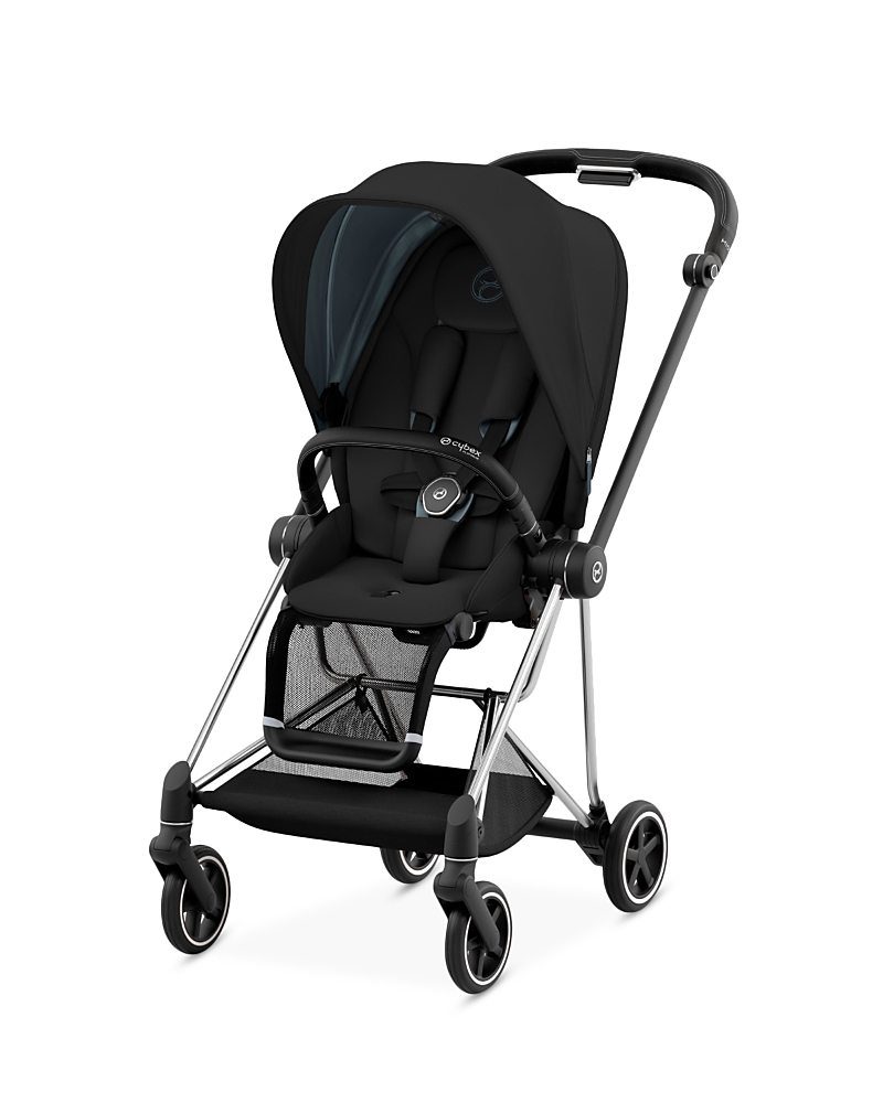 Cybex Mios 3 Compact Lightweight Stroller in Chrome/Black