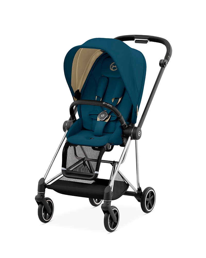 Cybex Mios 3 Compact Lightweight Stroller in Chrome/Black