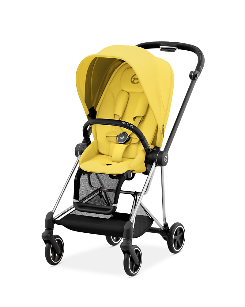 Cybex Mios 3 Compact Lightweight Stroller in Chrome/Black