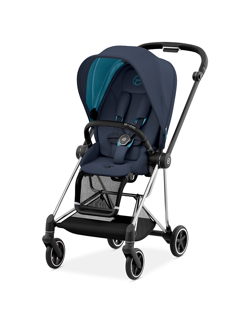 Cybex Mios 3 Compact Lightweight Stroller in Chrome/Black