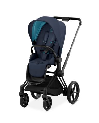 e-PRIAM 2 Smart Stroller in Matte Black