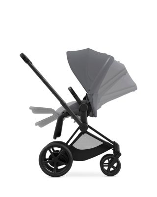 e-PRIAM 2 Smart Stroller in Matte Black