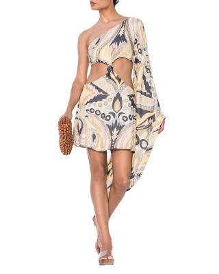 Cult Gaia - Lucy One Shoulder Cutout Dress