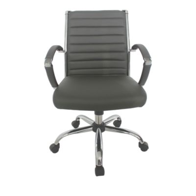 Furniture of America - Tioga Gray Height Adjustable Office Chair