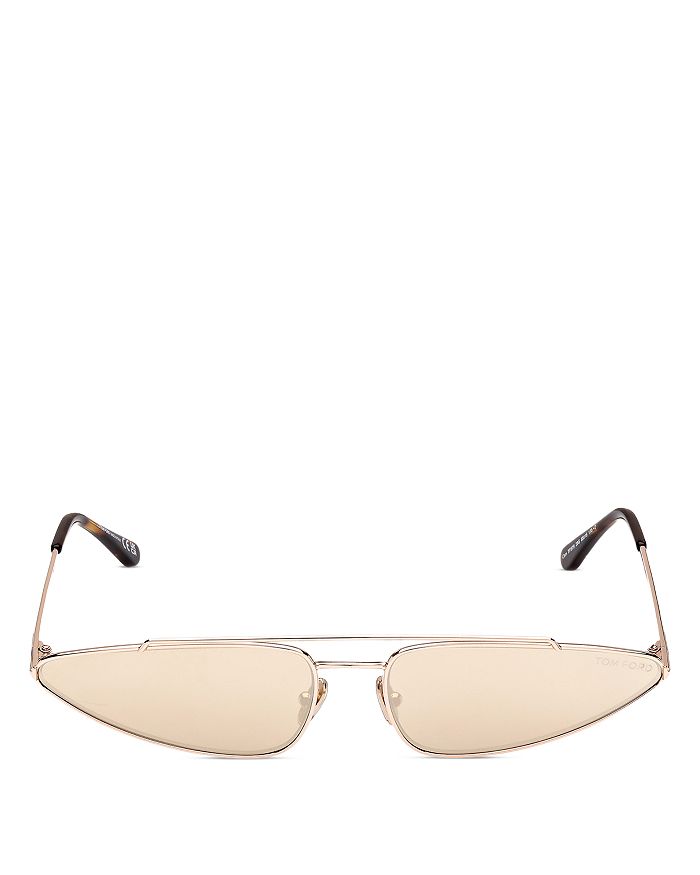 Tom Ford - Cam Geometric Sunglasses, 65mm