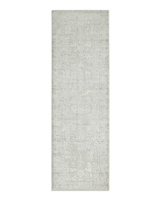 Lr Home Felicity Distressed Hi-Low Traditional Botanical Runner Area Rug, 2' x 6'