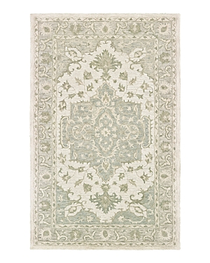 Lr Home Imperial Sunrise Medallion Area Rug, 108 X 144 In Sage/ Gray