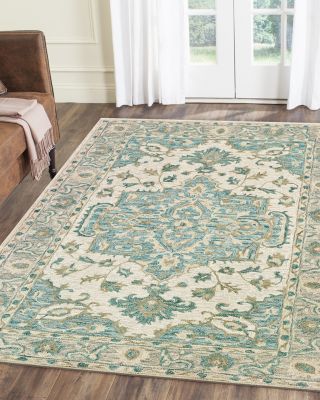 Imperial Sunrise Medallion Area Rug, 93" x 117"