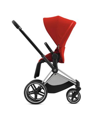 PRIAM 4 Stroller – Chrome Frame and Black Handle
