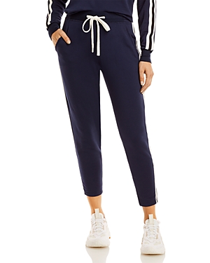 Shop Splits59 Reena Cropped Sweatpants In Indigo/vintage White