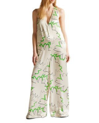 ted baker sour cherry jumpsuit