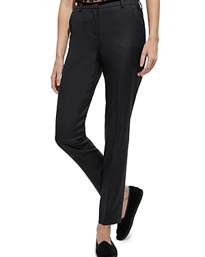 The Kooples Classic Tapered Suit Pants In Black