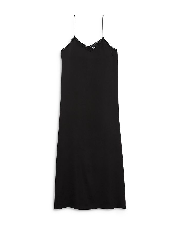 The Kooples Lace Trim Slip Dress Bloomingdale's
