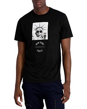 Karl Lagerfeld Paris Ny Paris Graphic T-Shirt