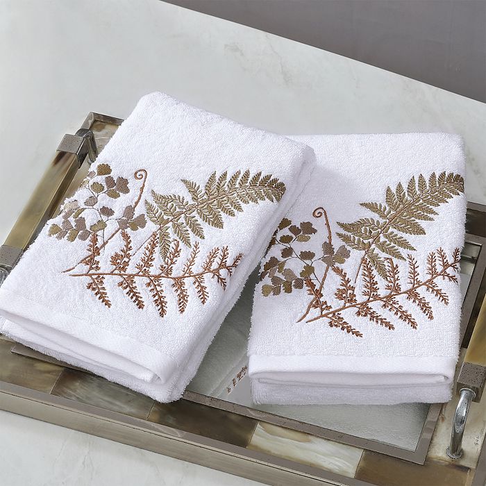 Michael Aram - Fern Embroidered Hand Towel Set