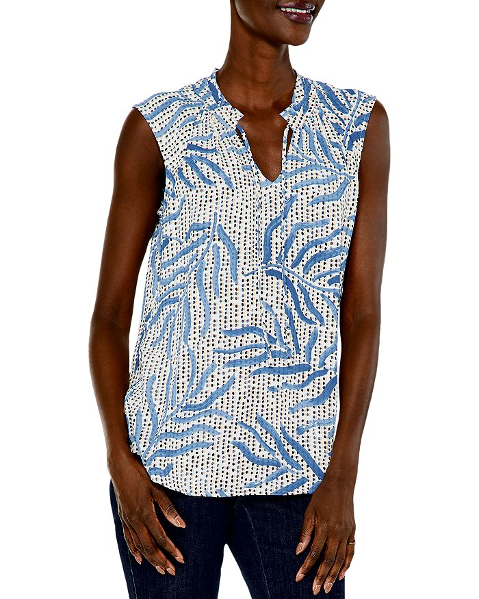 NIC+ZOE Palm Dot Tank Bloomingdale's