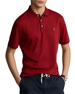 Polo Ralph Lauren Classic Fit Soft Cotton Long-sleeve Polo Shirt In Holiday Red