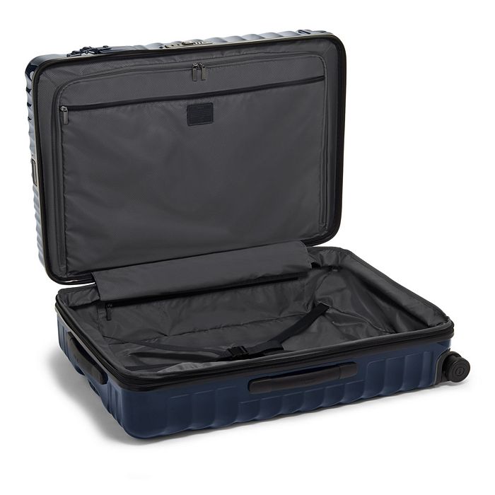 Shop Tumi 19 Degree Extended Trip Expandable 4-wheel Packing Case In Glossy Navy
