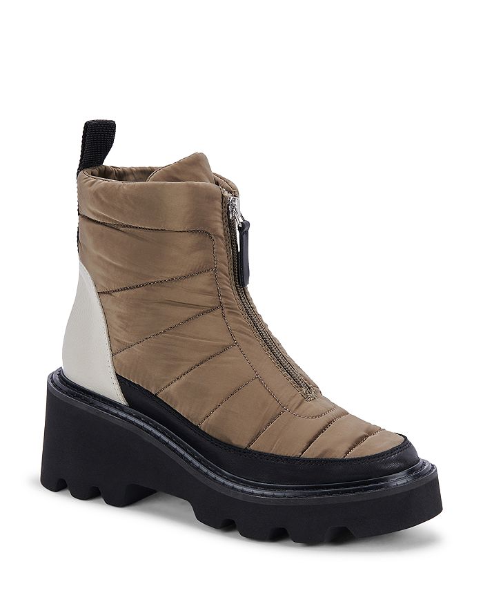 Front sale zip booties