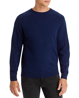 Apc Benoit Wool-blend Crewneck Sweater In Marine