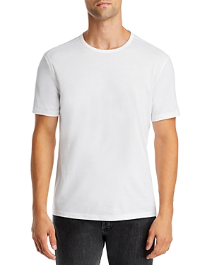 Shop John Varvatos Crewneck Tee In White