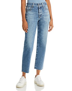 AG - Vintage High Rise Ankle Straight Jeans in 17 Years