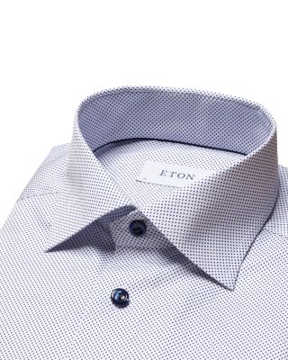 Eton - Slim Fit Signature Dot Shirt