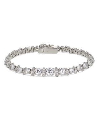 Nadri Freya Deco Cubic Zirconia Tennis Bracelet