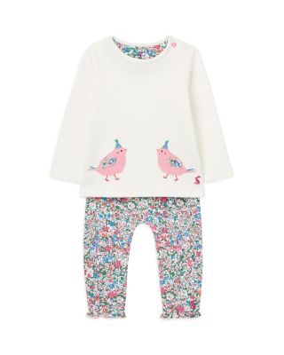 Joules - Girls' Poppy Cotton Top & Leggings Set - Baby