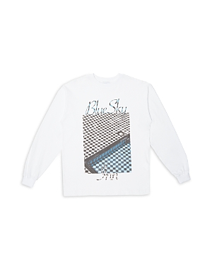 BLUE SKY INN CHECKERED POOL LONG SLEEVE TEE